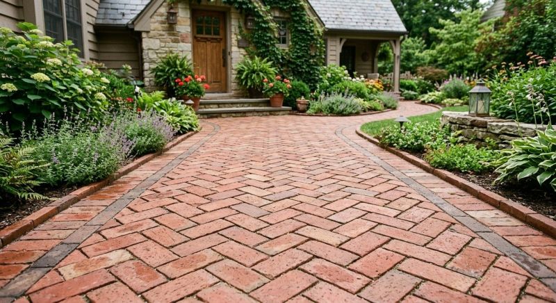 Brick Driveway Paving in Manchester, NH