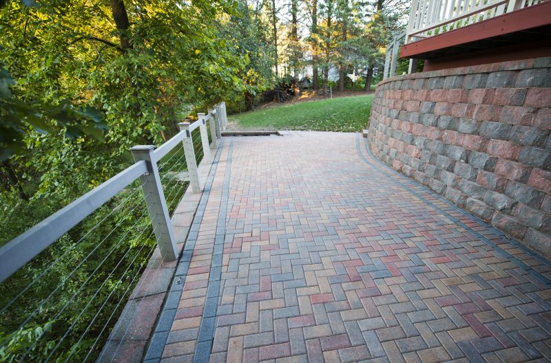 Brick Hardscape Installation in Manchester, NH