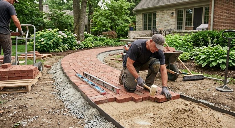 Brick Landscaping Service in Boston, MA