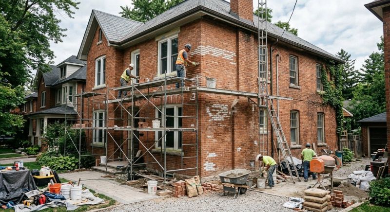 Brick Renovation in Boston, MA