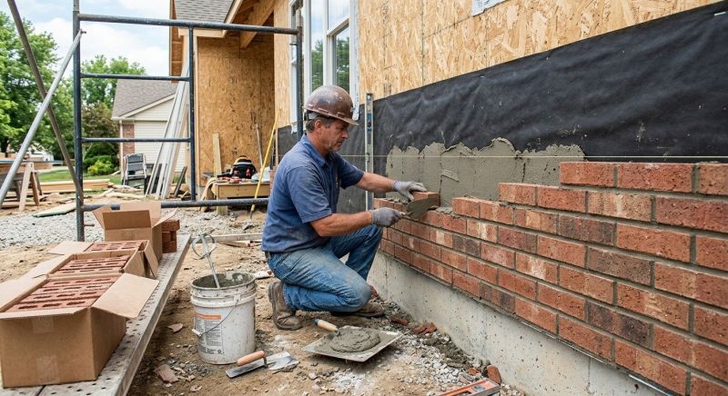 Brick Veneer Replacement in Napa, CA
