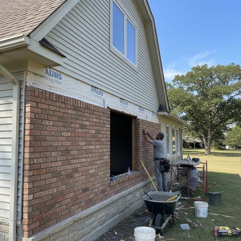 Brick Veneer Siding Installation in Santa Rosa, CA