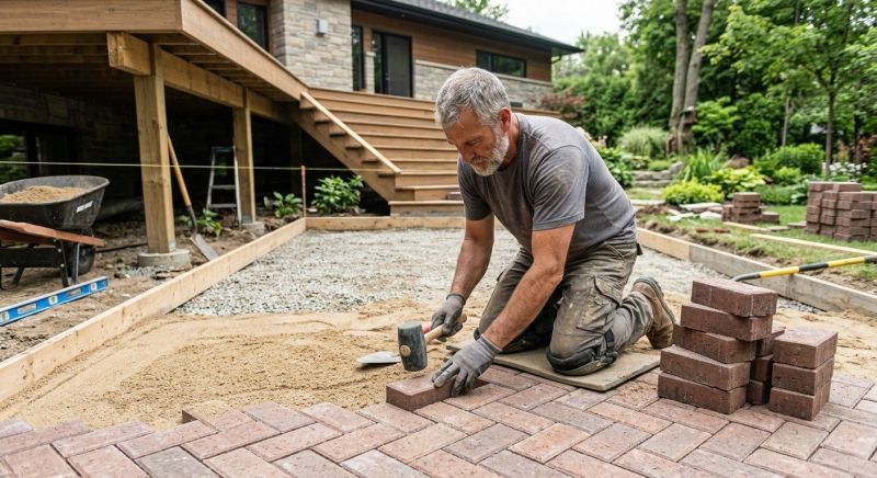 Masonry Steps Installation in Fairfield County, CT