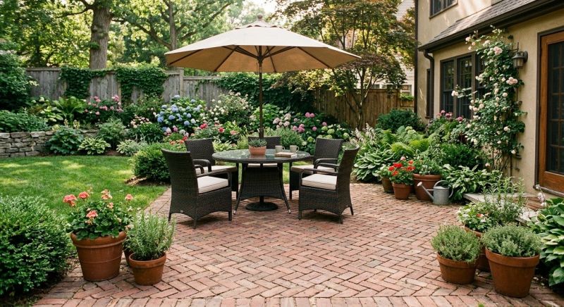 Patio Brick Installation in Norwalk, CT